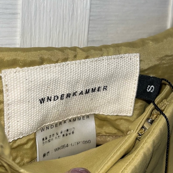 WNDERKAMMER Women’s Unbalance Tuck Trousers Size Small Contemporary - Picture 10 of 16